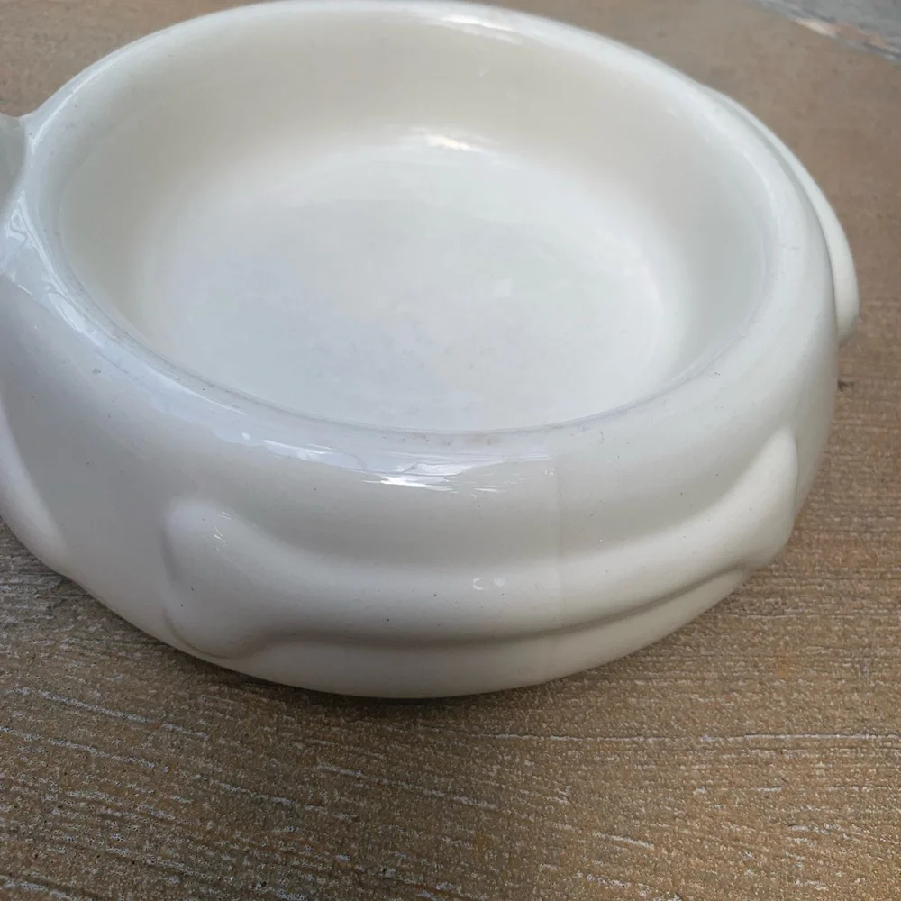 Lillian Vernon Ceramic Dog Bowl